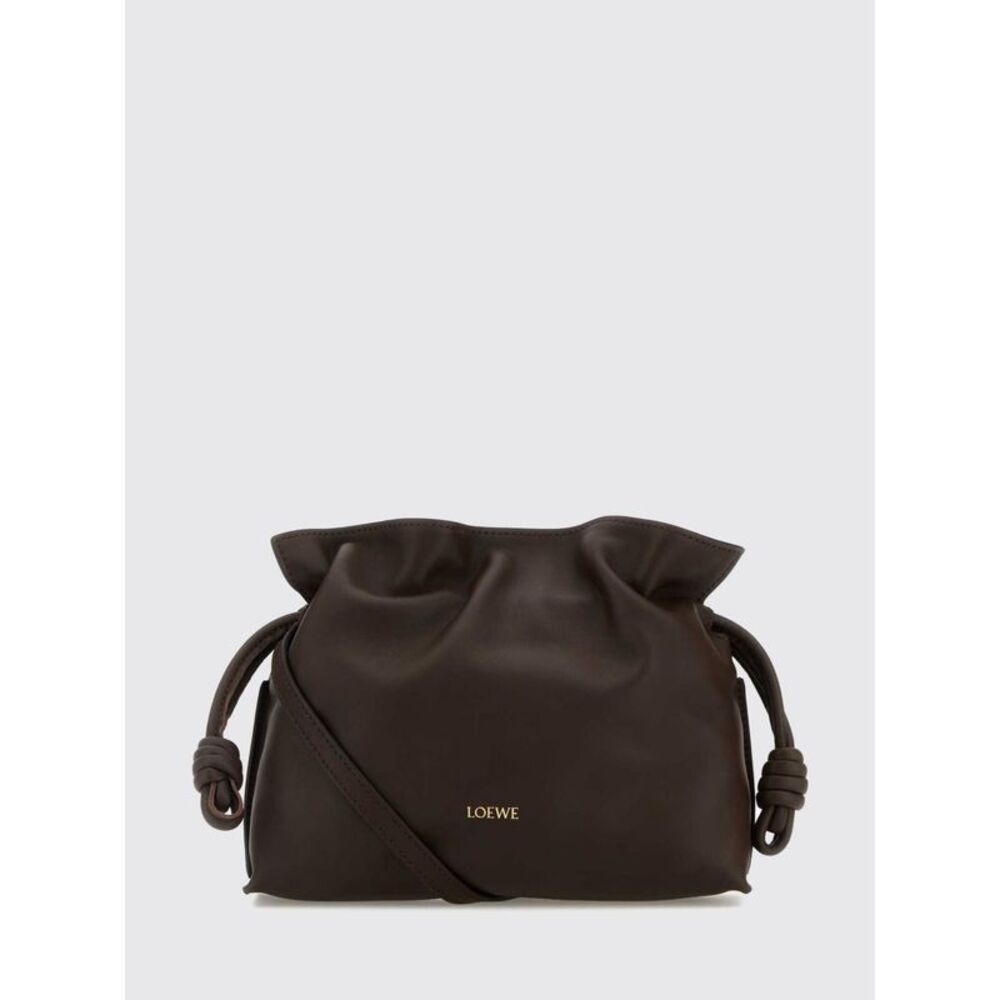 Loewe Women Loewe Flamenco Calfskin Mini Bucket Bag With Drawstring